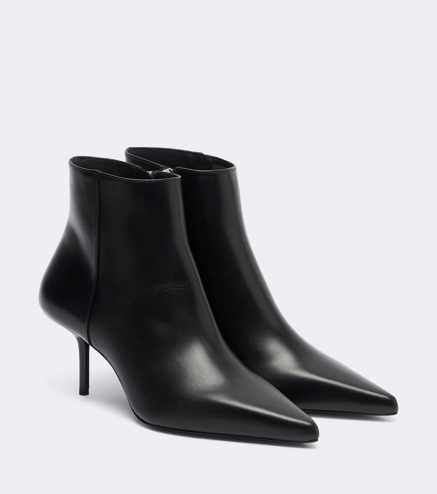 max mara leather ankle boots