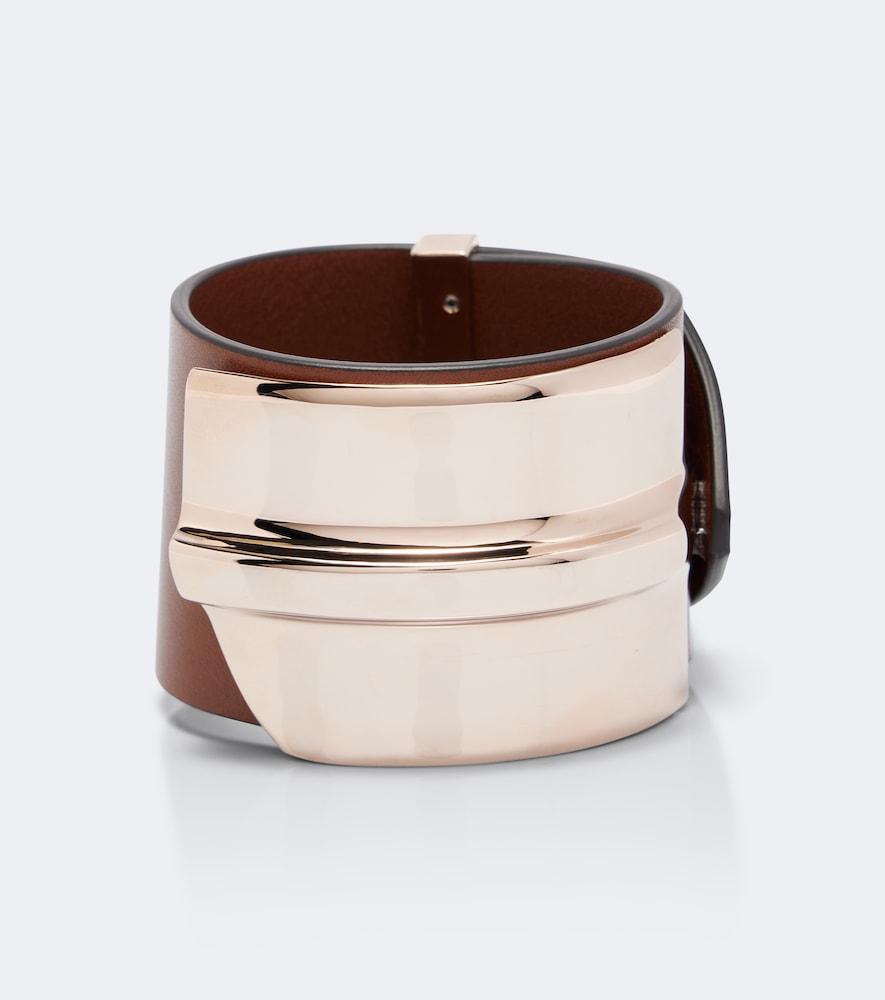 max mara leather bracelet