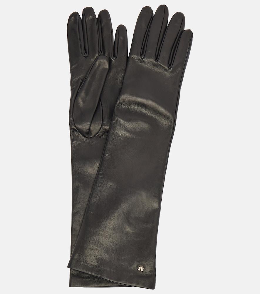 max mara leather gloves