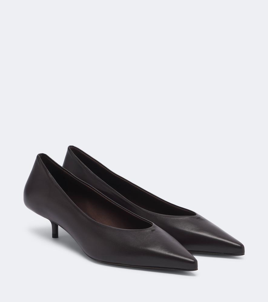 max mara leather pumps