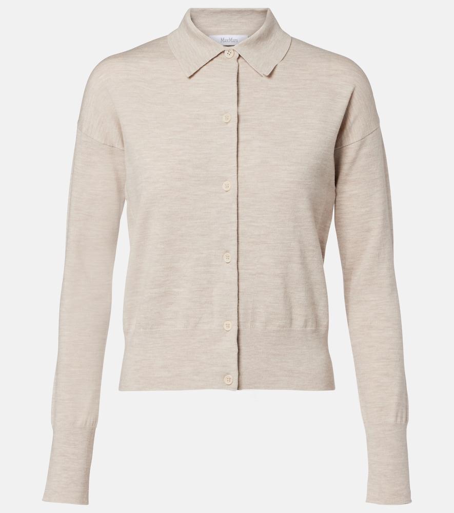 max mara medeola wool-blend cardigan