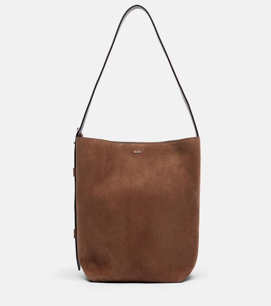 max mara medium suede bucket bag