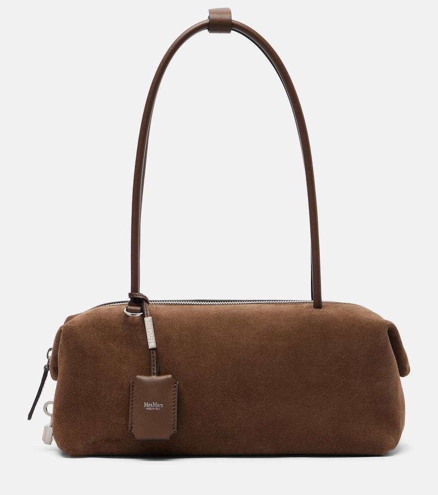 max mara medium suede shoulder bag