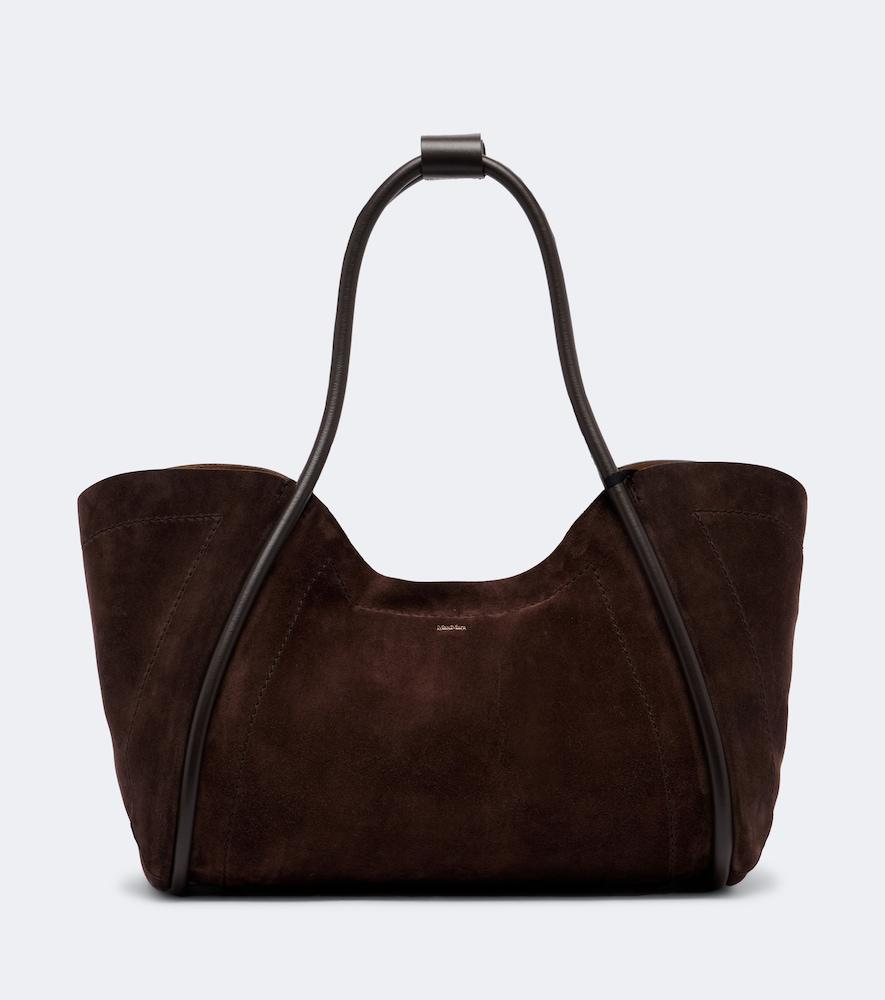 max mara medium suede shoulder bag