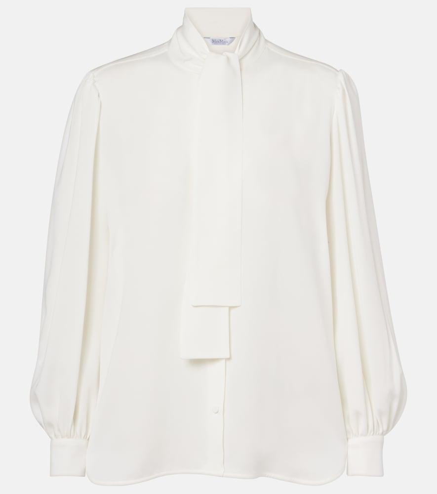max mara melania silk blouse