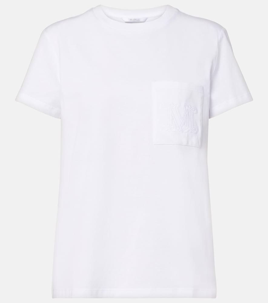 max mara monogram cotton jersey t-shirt