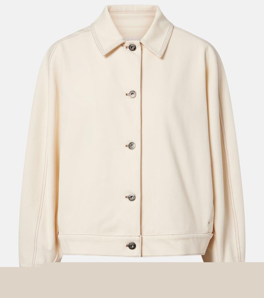 max mara nettare denim jacket