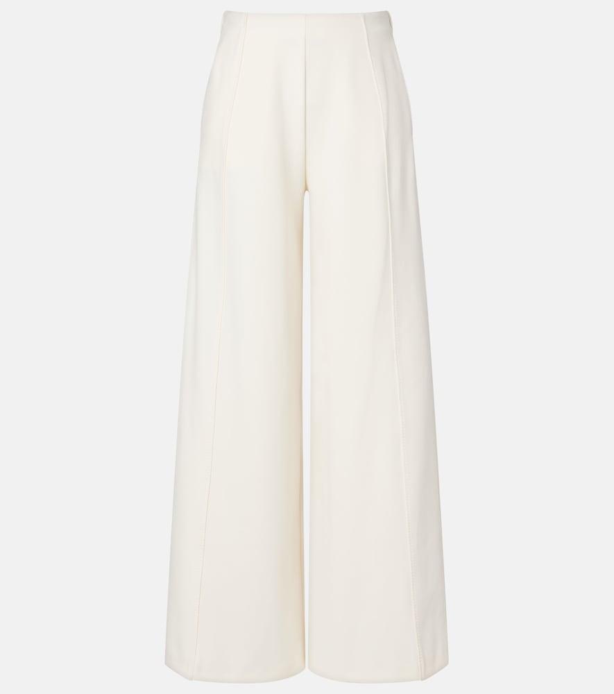 max mara nigella jersey wide-leg pants