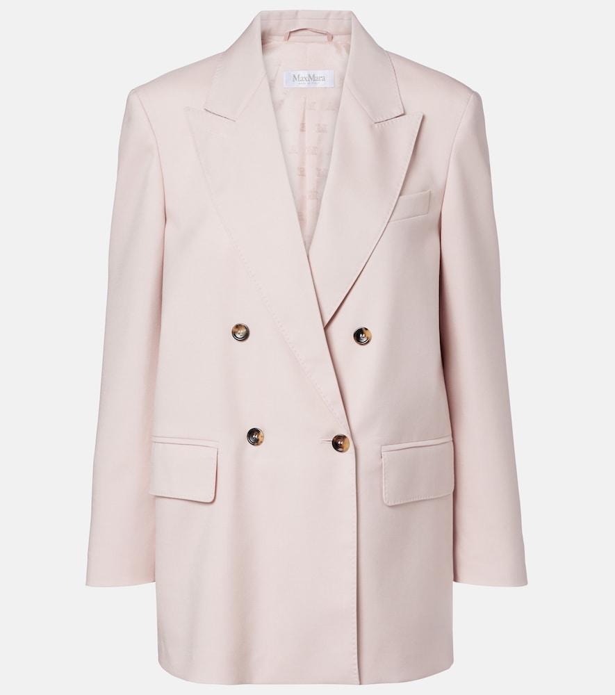 max mara ombrosa wool-blend blazer