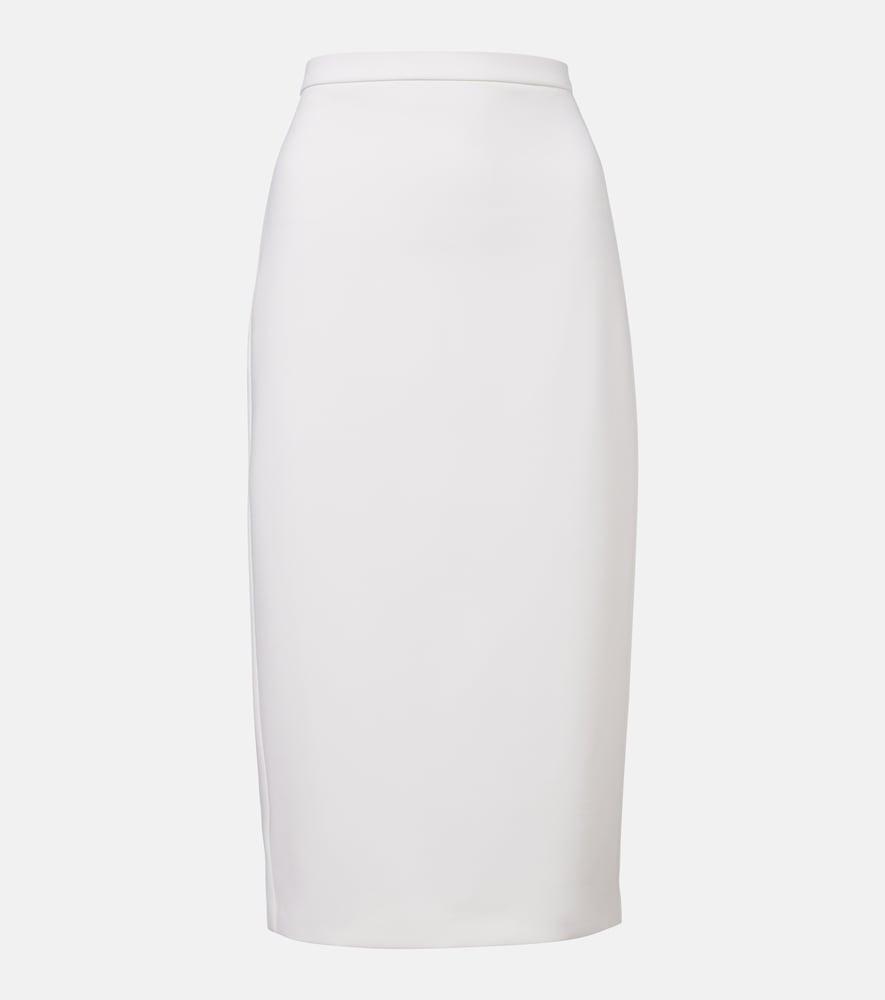 max mara otre wool midi skirt