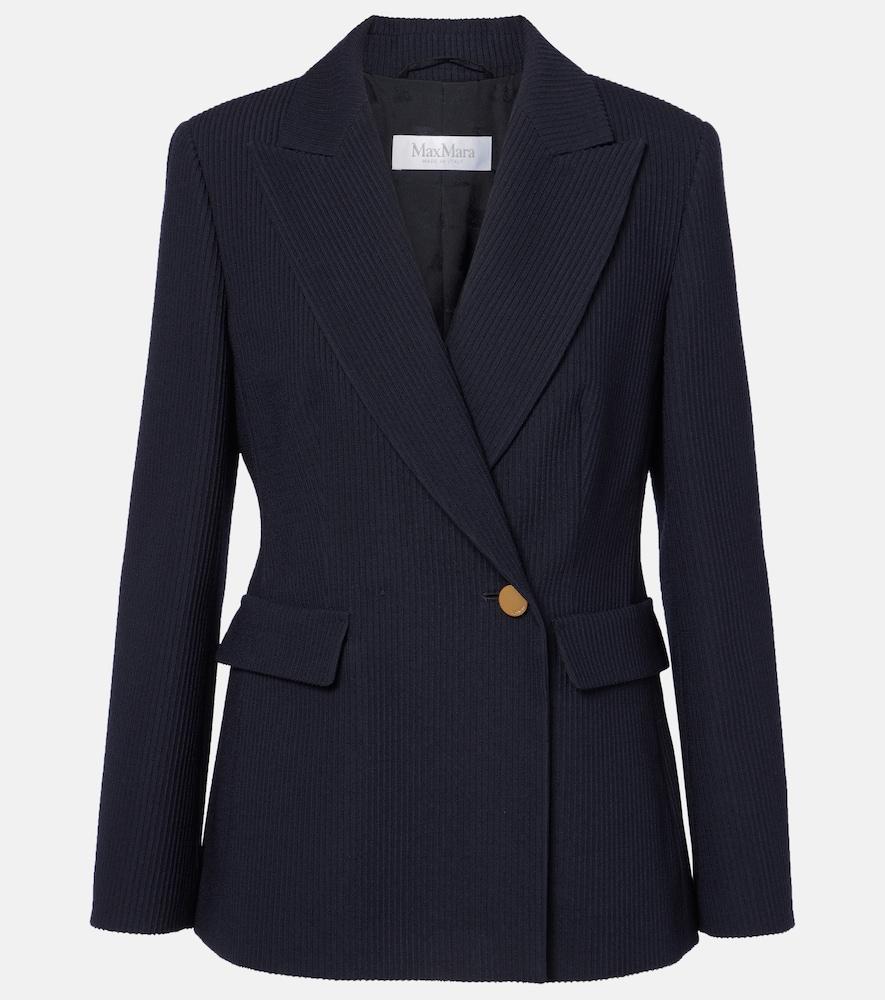 max mara pagano wool-blend blazer