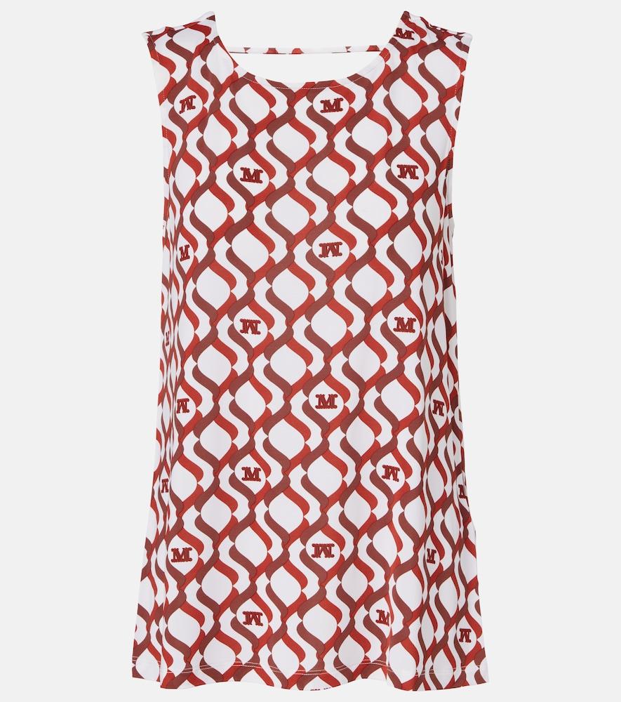 max mara pelota printed top