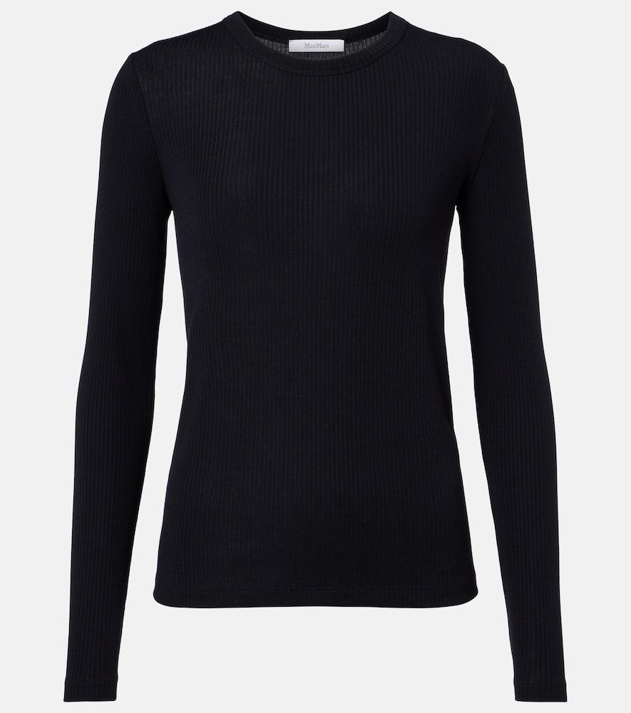 max mara ribbed-knit t-shirt