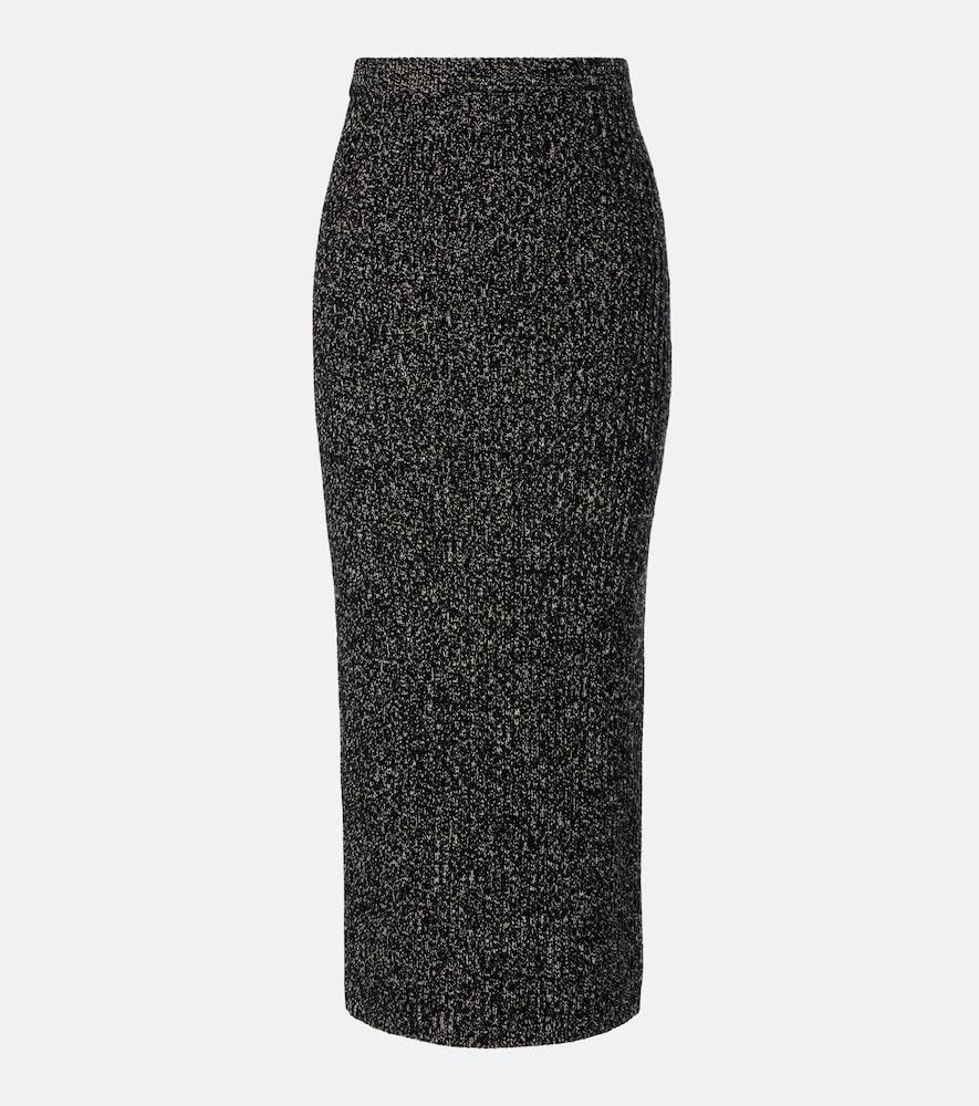 max mara rodano wool-blend pencil skirt