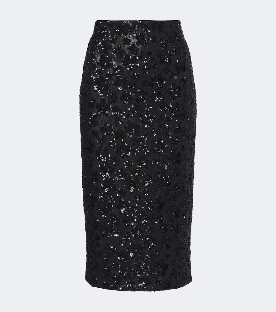 max mara sequined pencil skirt