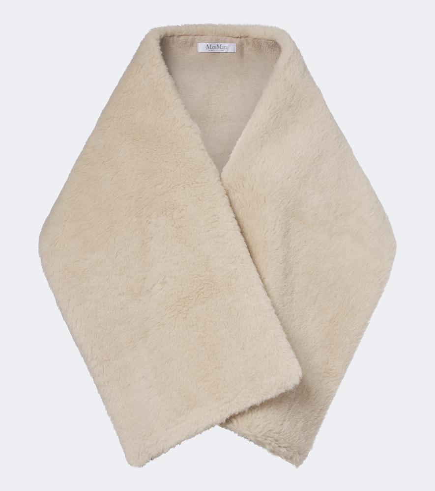 max mara shearling scarf