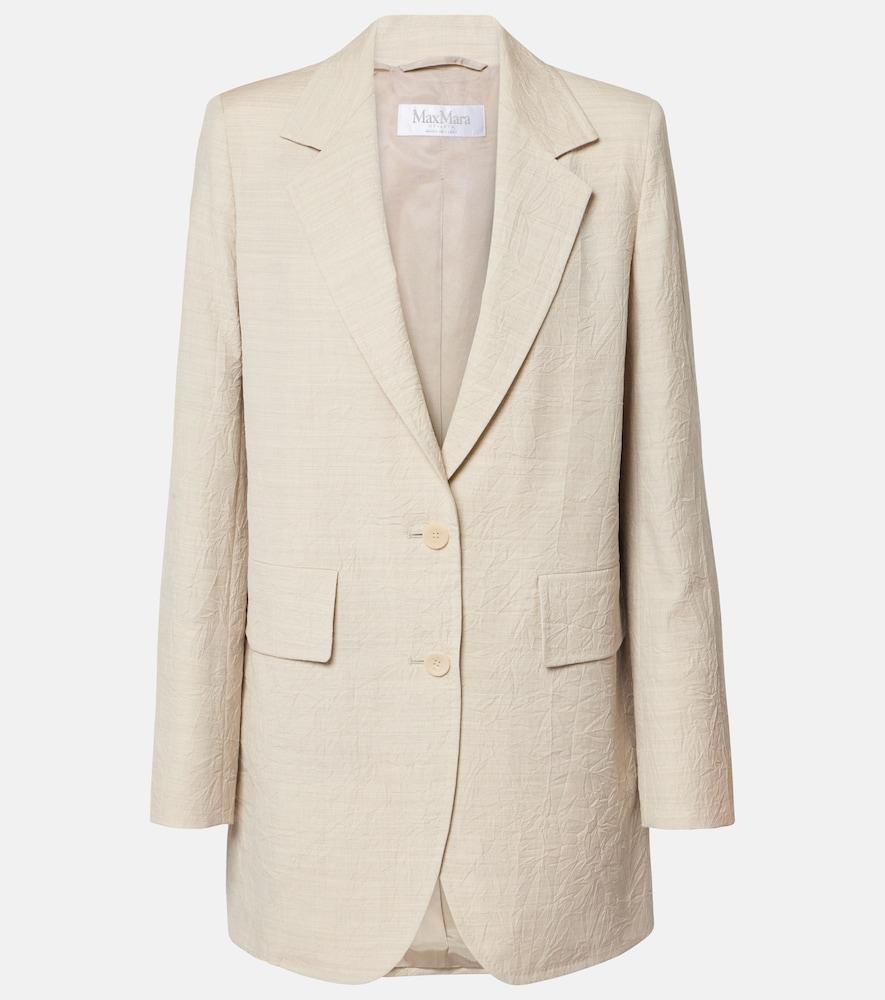 max mara single-breasted wool blazer