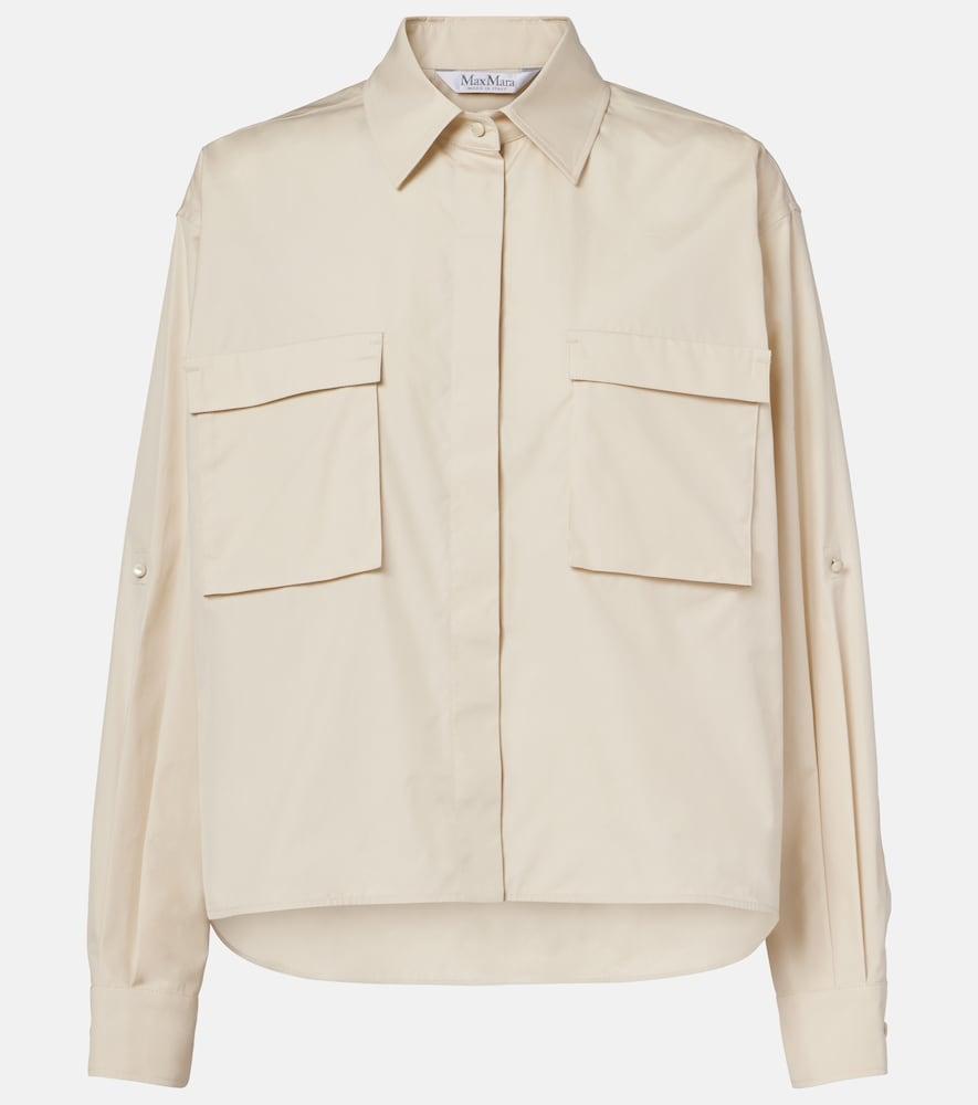 max mara tenue cotton poplin shirt