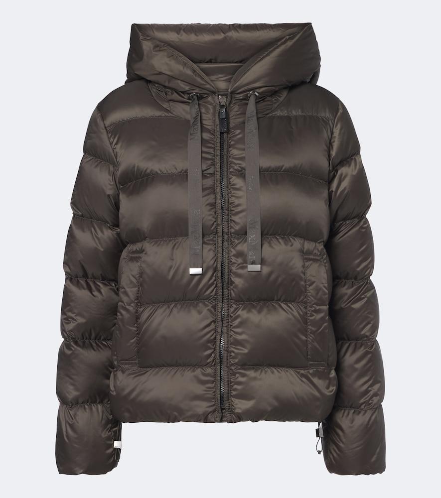 max mara the cube hooded puffer jacket