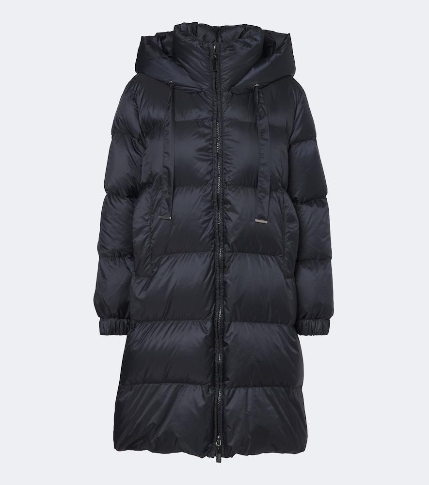 max mara the cube hooded quilted down coat