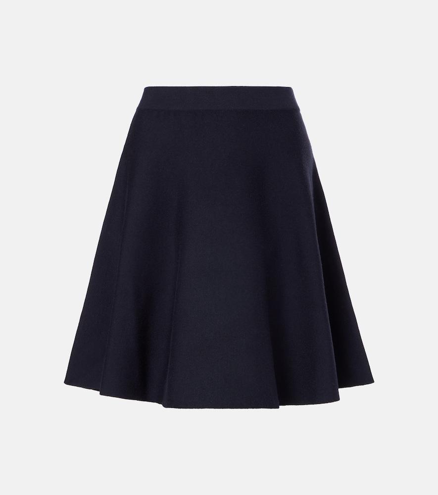 max mara ubalda virgin wool miniskirt