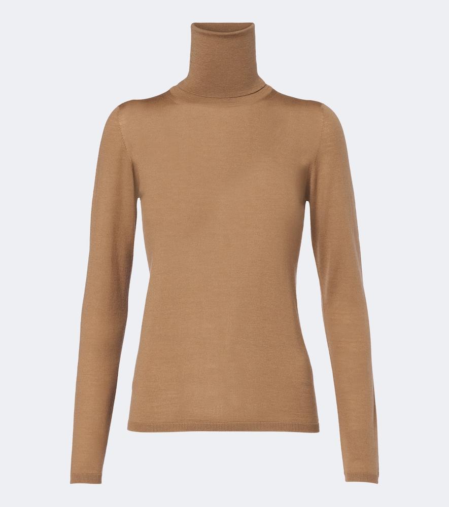 max mara virgin wool turtleneck sweater