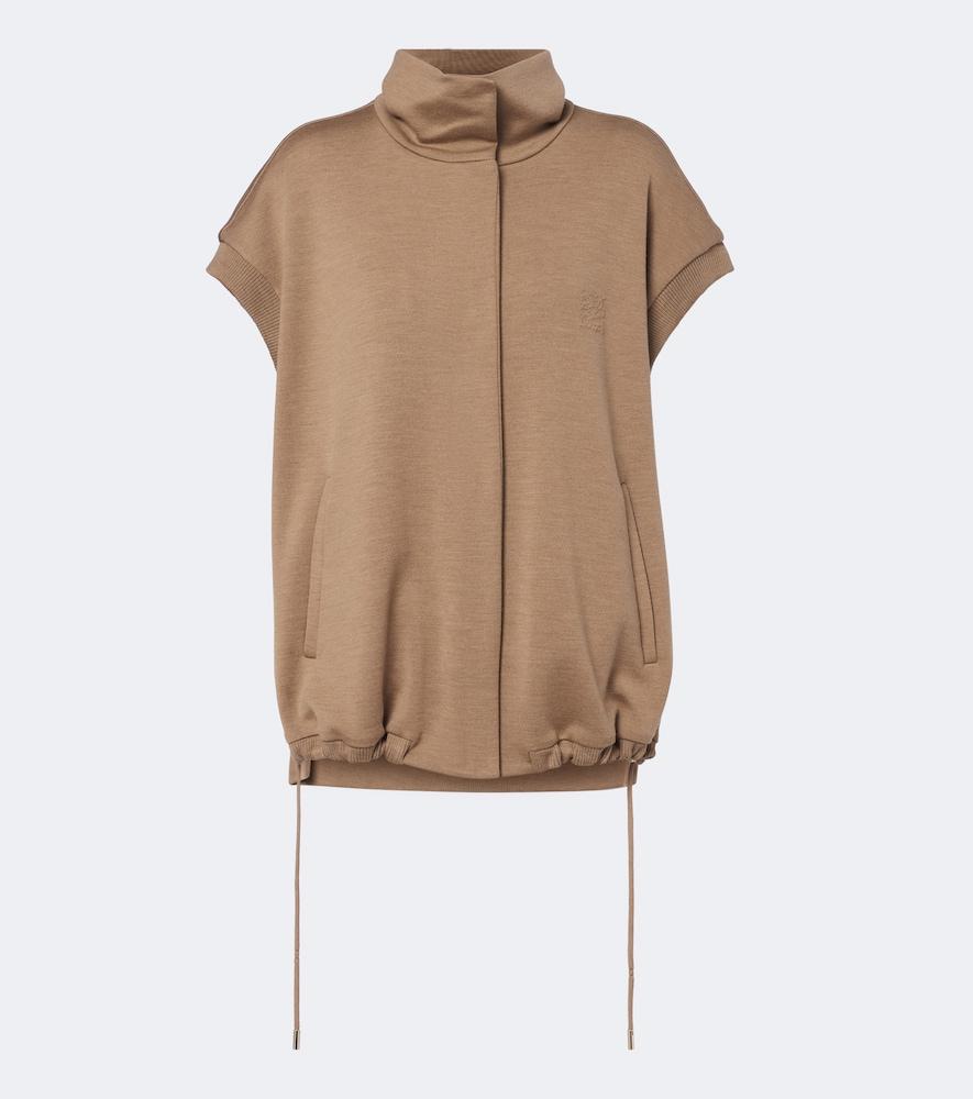 max mara virgin wool vest