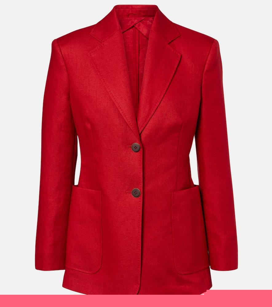 max mara volonta linen blazer