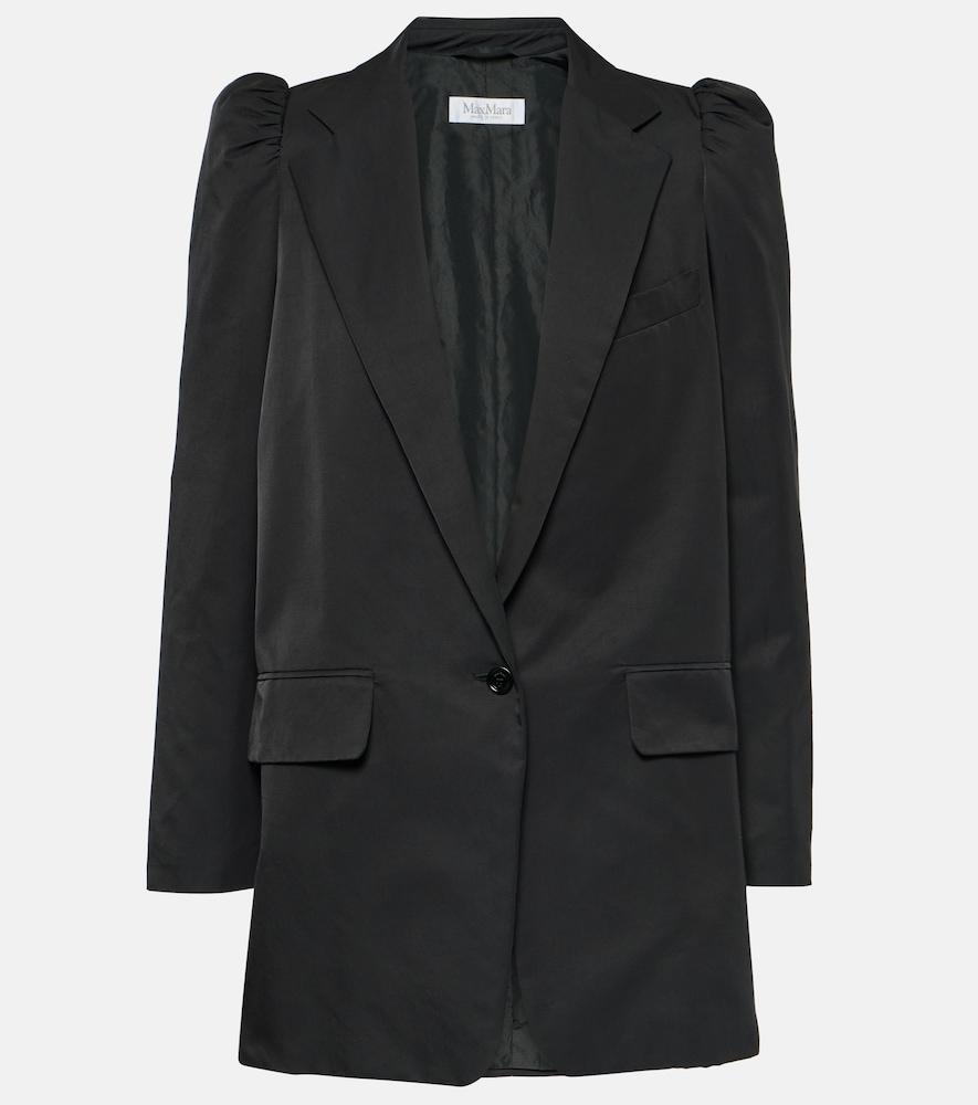 max mara willy cotton-blend blazer