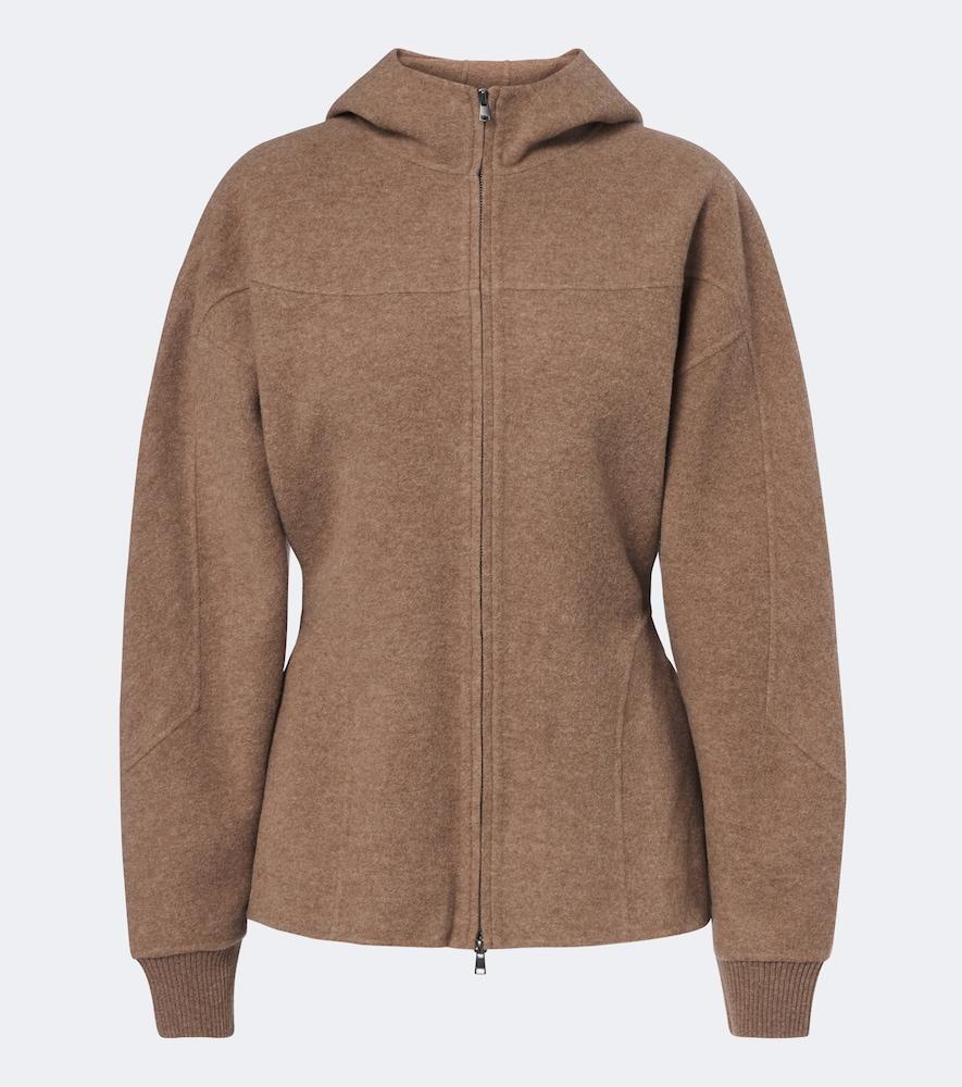 max mara wool and cashmere-blend jacket