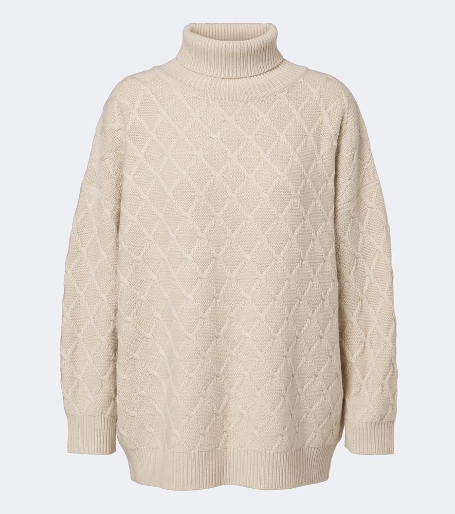 max mara wool and cashmere turtleneck sweater