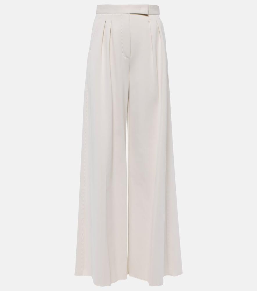 max mara zinnia jersey wide-leg pants