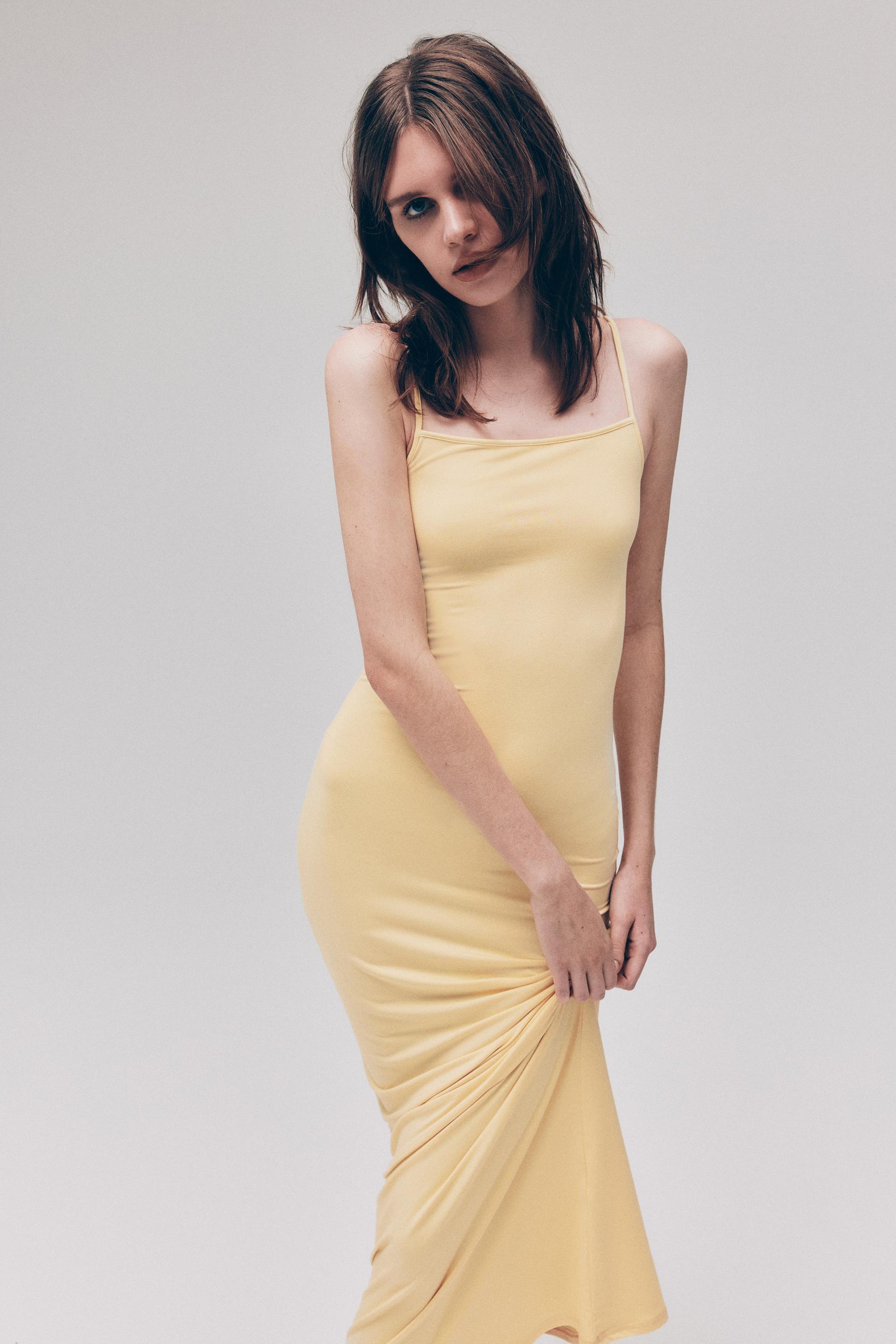maxi strappy dress