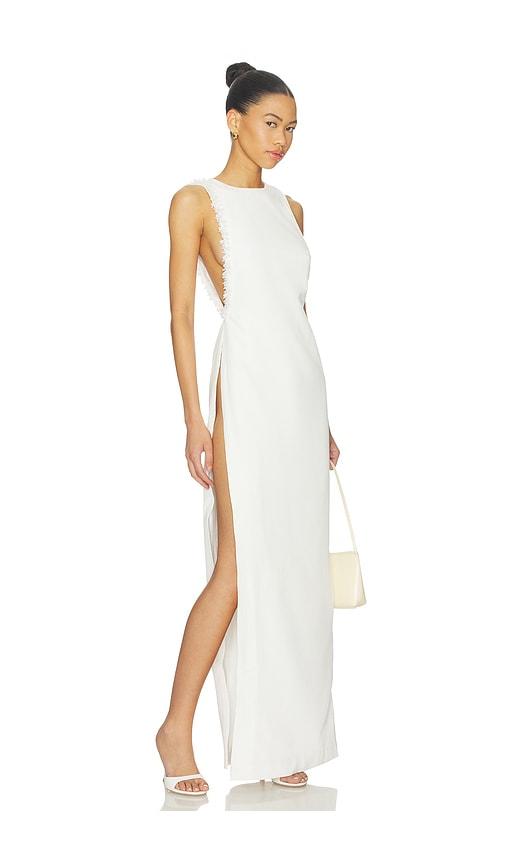 may mashiah molly dress in white. - size l (also in s)