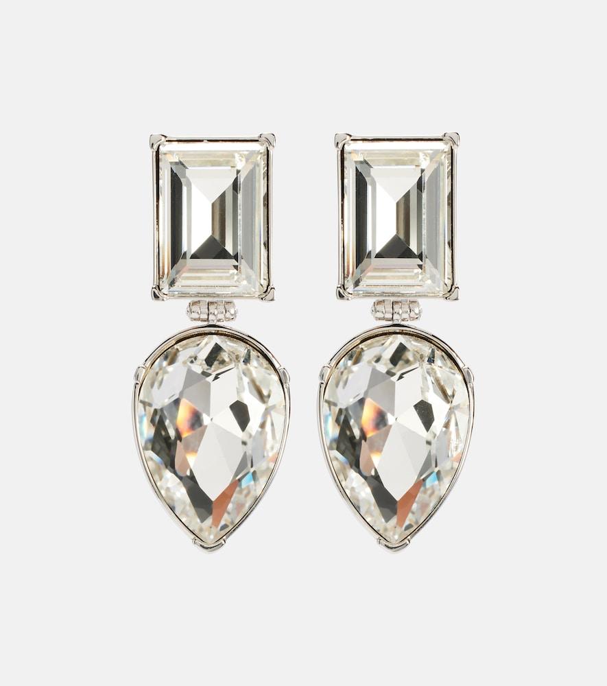 mcqueen cocktail crystal-embellished earrings