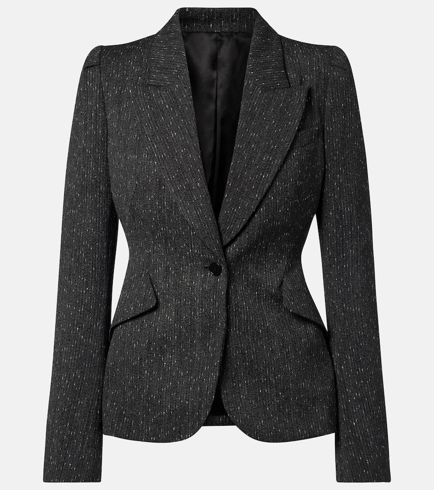 mcqueen single-breasted blazer