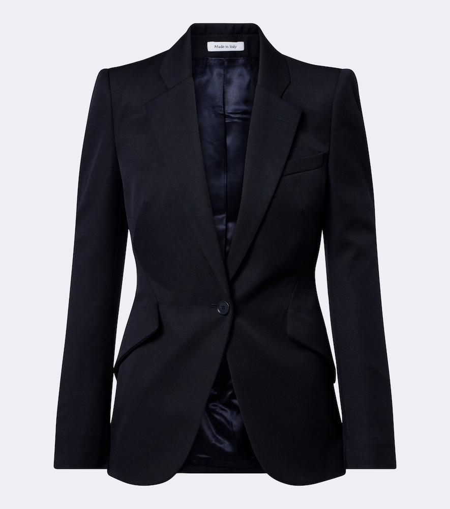 mcqueen wool blazer
