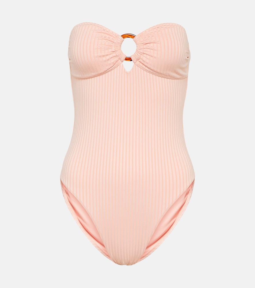 melissa odabash barbuda strapless swimsuit