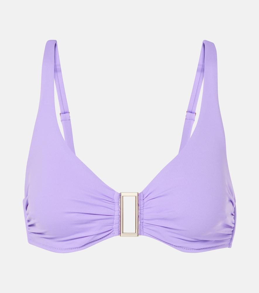 melissa odabash bel air ring-detail bikini top