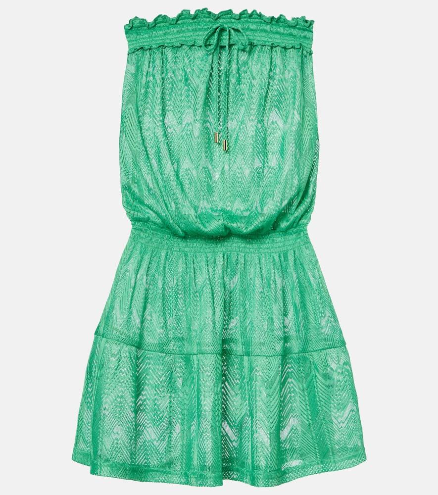 melissa odabash isla strapless minidress