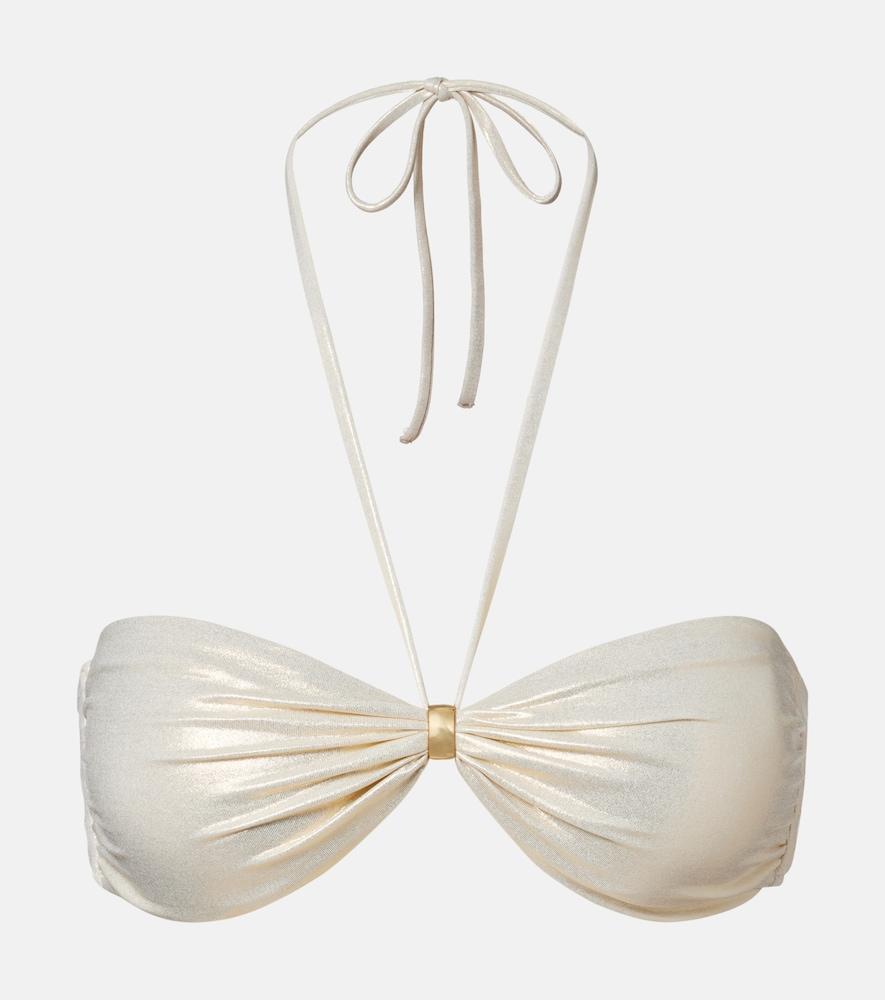 melissa odabash liguria halterneck bikini top