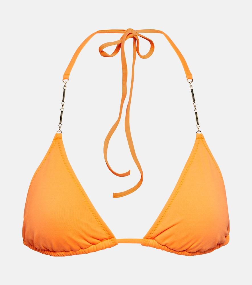 melissa odabash mykonos triangle bikini top