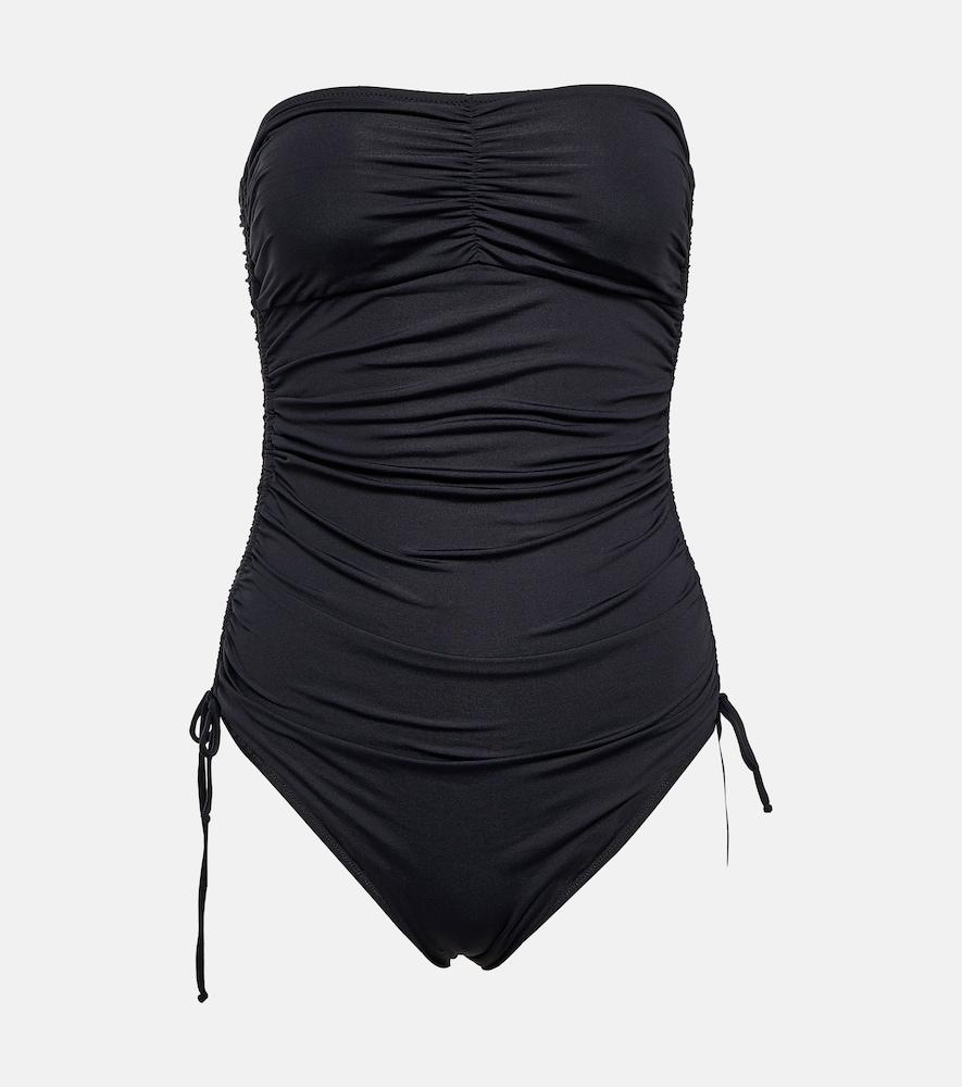 melissa odabash strapless swimsuit