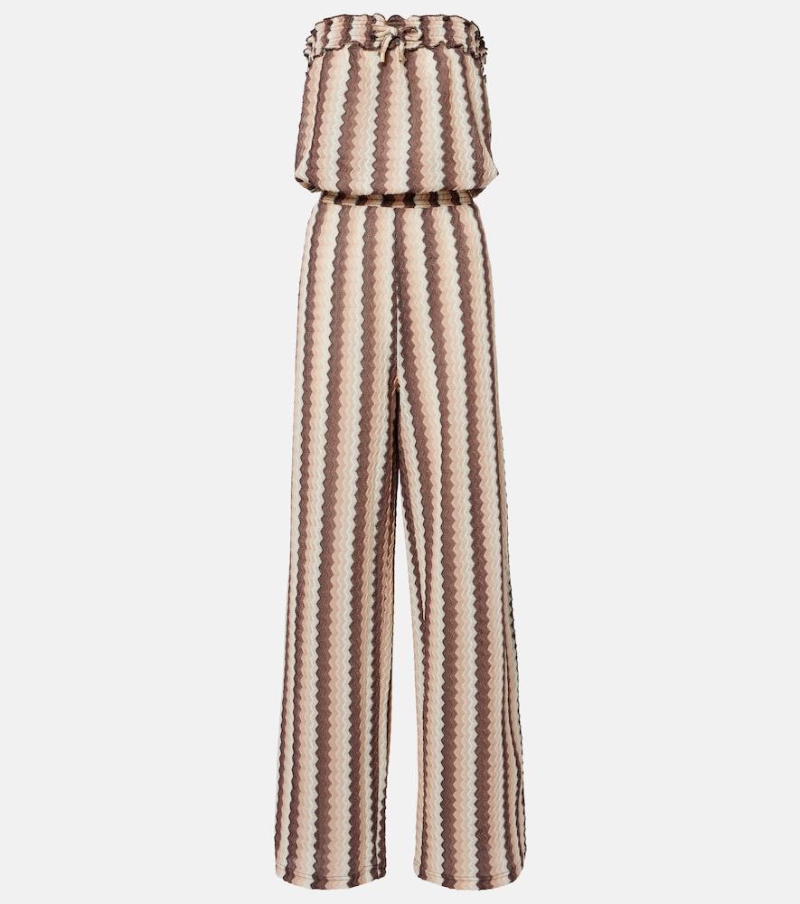 melissa odabash viv striped jumpsuit