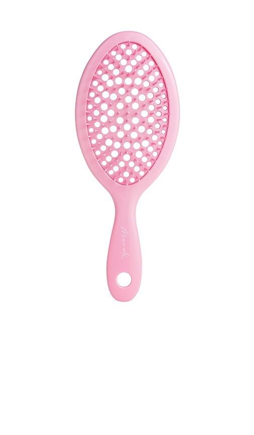 mermade hair mermade detangle brush in pink.