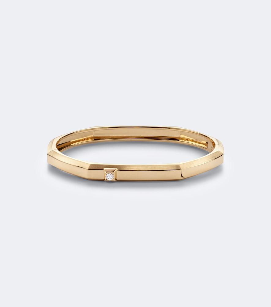 messika moderniste 18kt gold bracelet with diamond