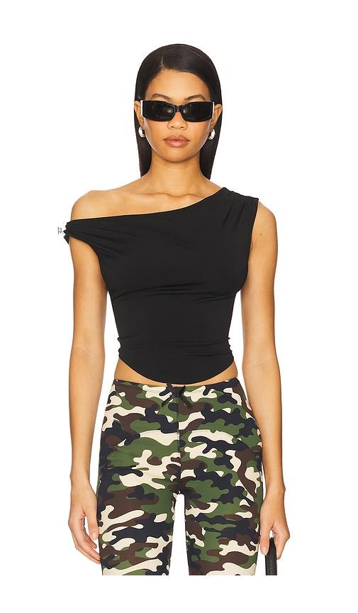 miaou arielle top in black. - size l (also in xl)