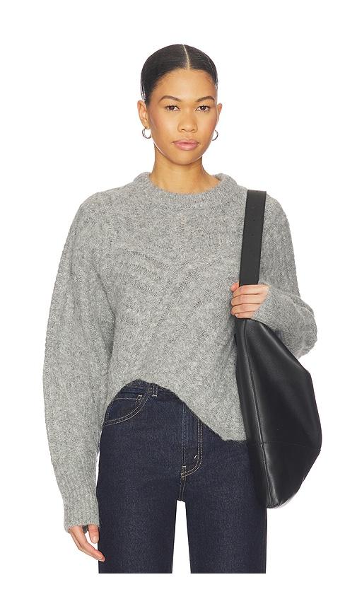 miaou clarke crew pullover in grey. - size l (also in m, s, xs)
