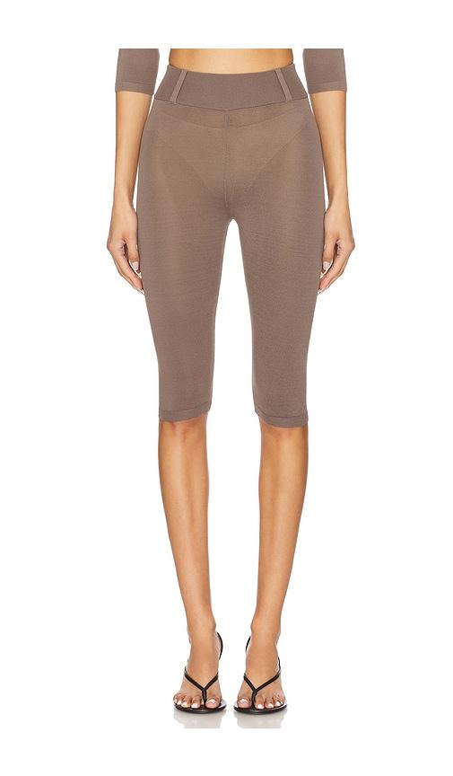 miaou harley capri in taupe. - size s (also in xs)