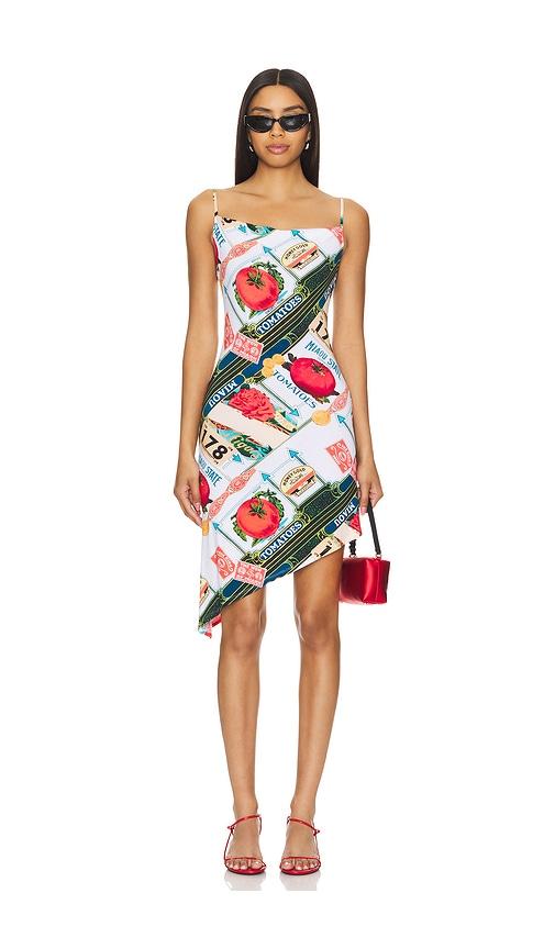 miaou helga dress in white. - size s (also in xs)